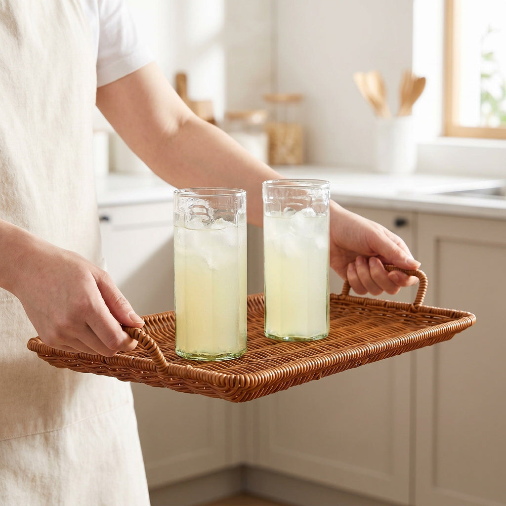 Serving Board Woven Natural Fiber | TheKanta
