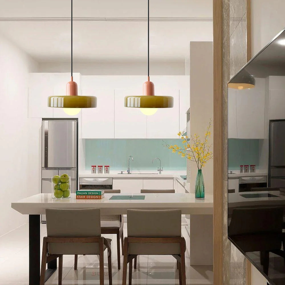 Slatebank Brass Pendant Light