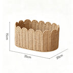 Storage Basket Khaki Green Beige | TheKanta