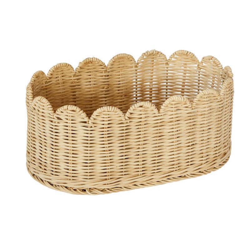 Storage Basket Khaki Green Beige | TheKanta
