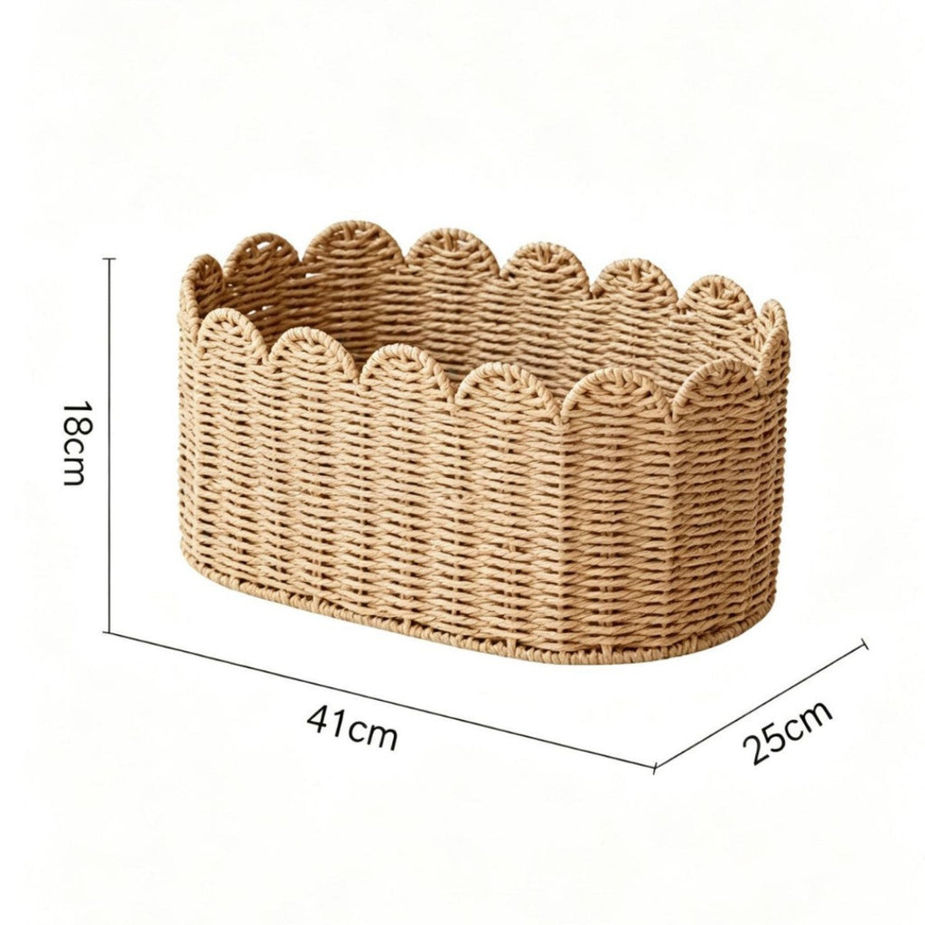 Storage Basket Khaki Green | TheKanta