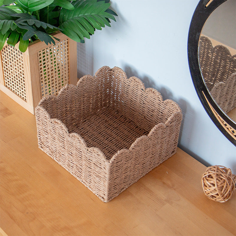 Storage Basket Khaki Green | TheKanta
