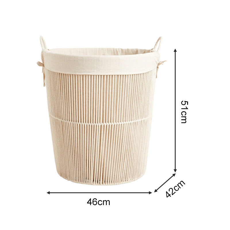 Storage Basket White Minimalist Design | TheKanta