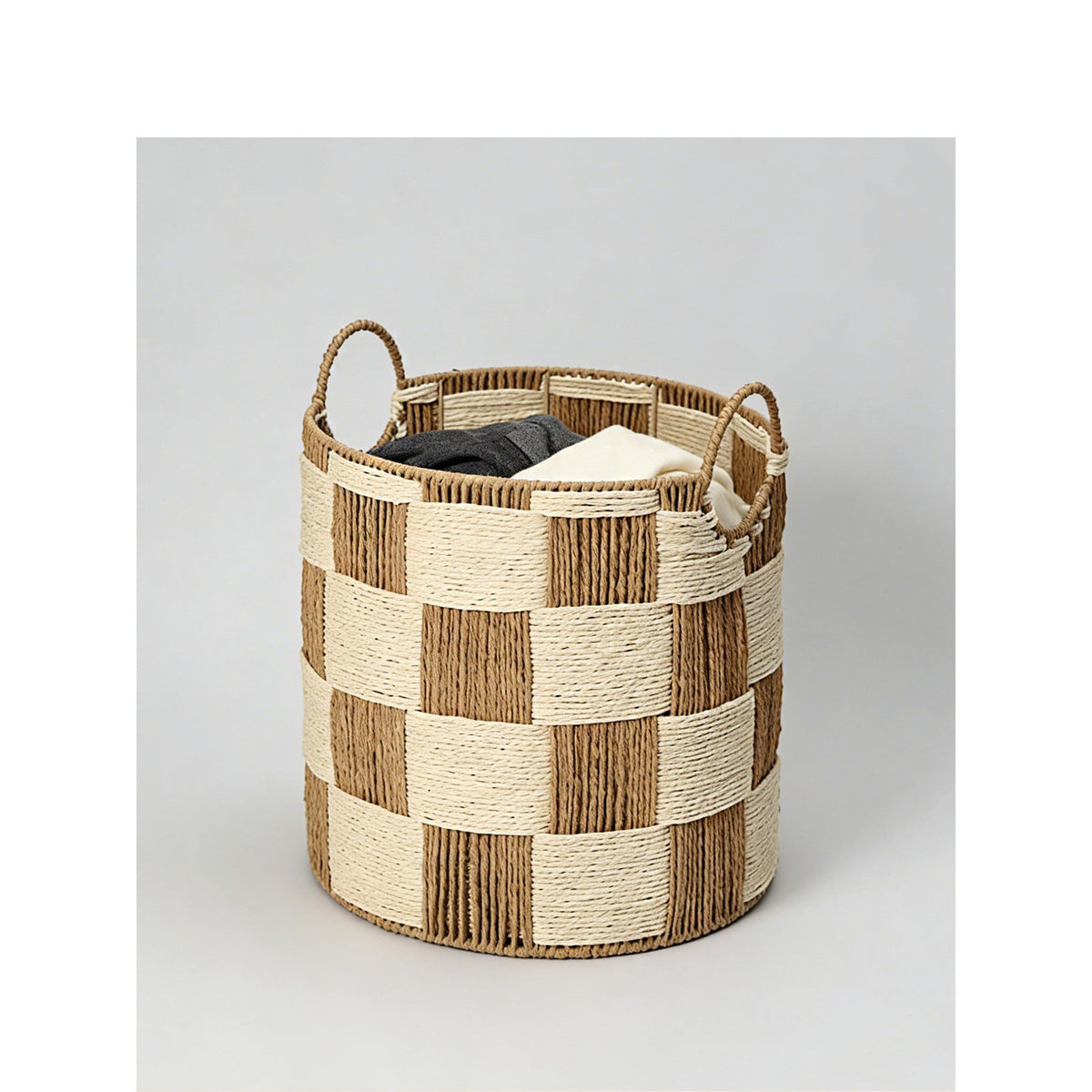 Storage Basket with Handles Two Small Large | TheKanta