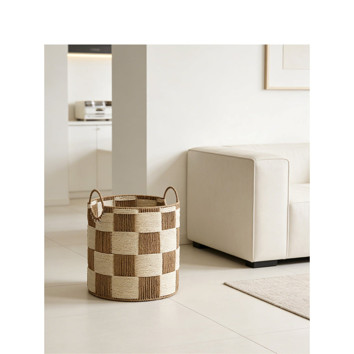 Storage Basket with Handles Two Small Large | TheKanta