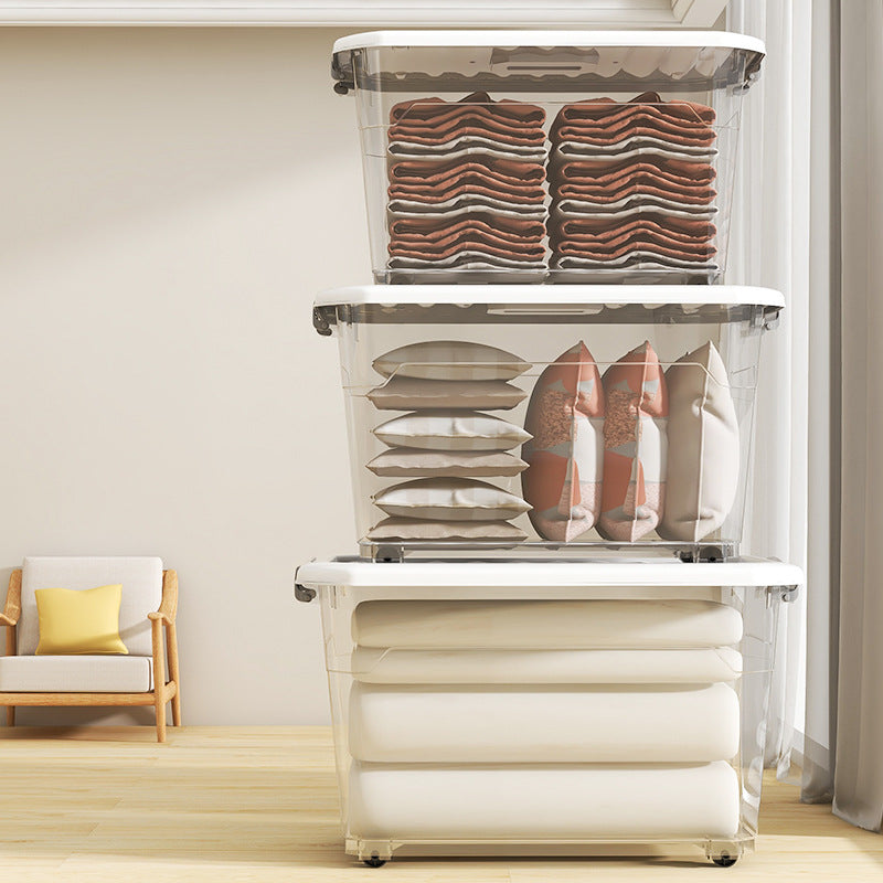 Storage Boxes Molded Plastic Stackable | TheKanta