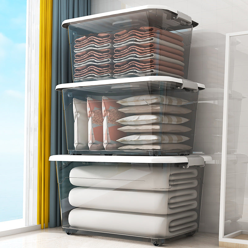 Storage Boxes Molded Plastic Stackable | TheKanta