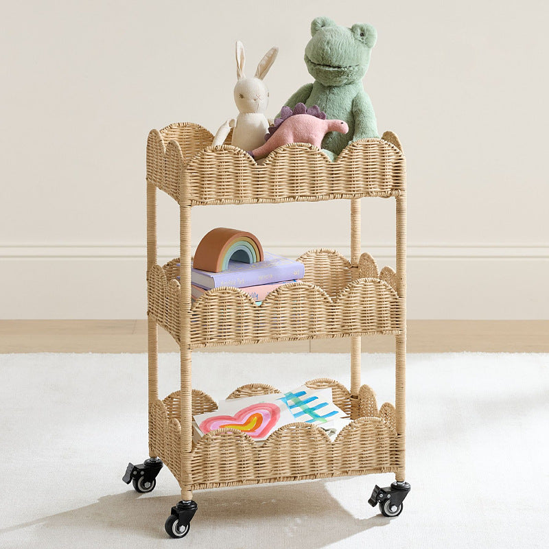Storage Cart Handwoven | TheKanta