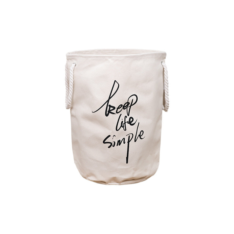 Stylish Decorative Storage Basket Soft Textile Foldable | TheKanta
