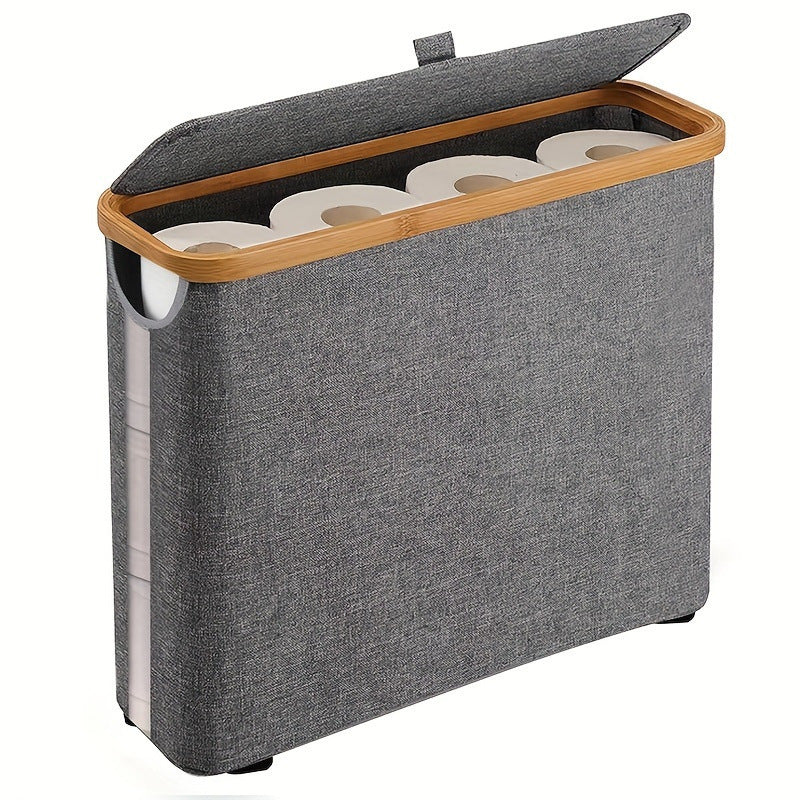 Sustainable Recycling Organizer with Bamboo Lid | TheKanta