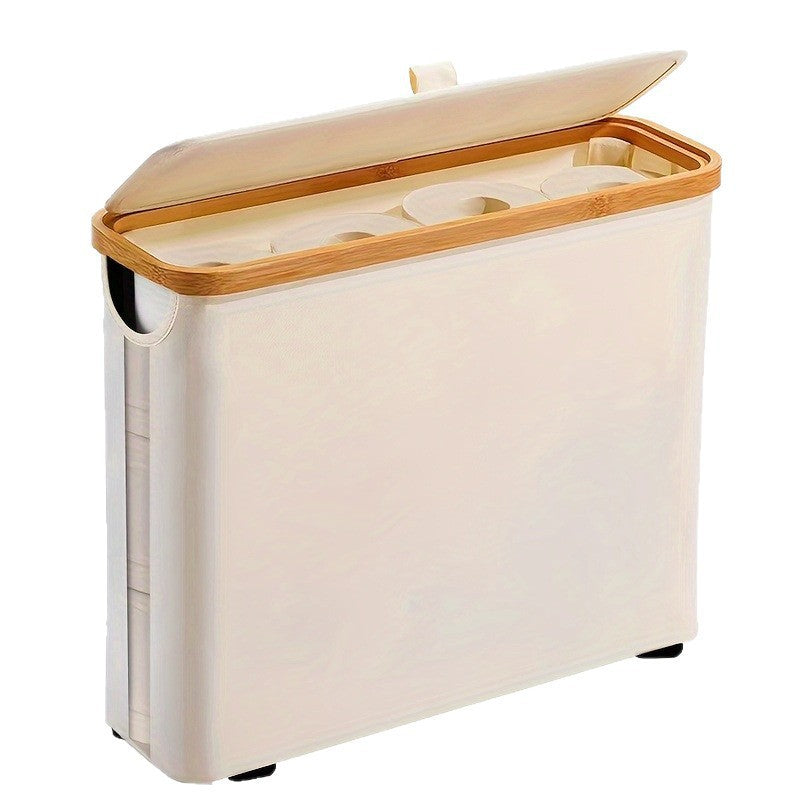 Sustainable Recycling Organizer with Bamboo Lid | TheKanta
