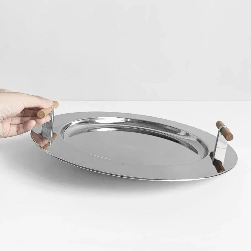 Telreda Steel Serving Tray