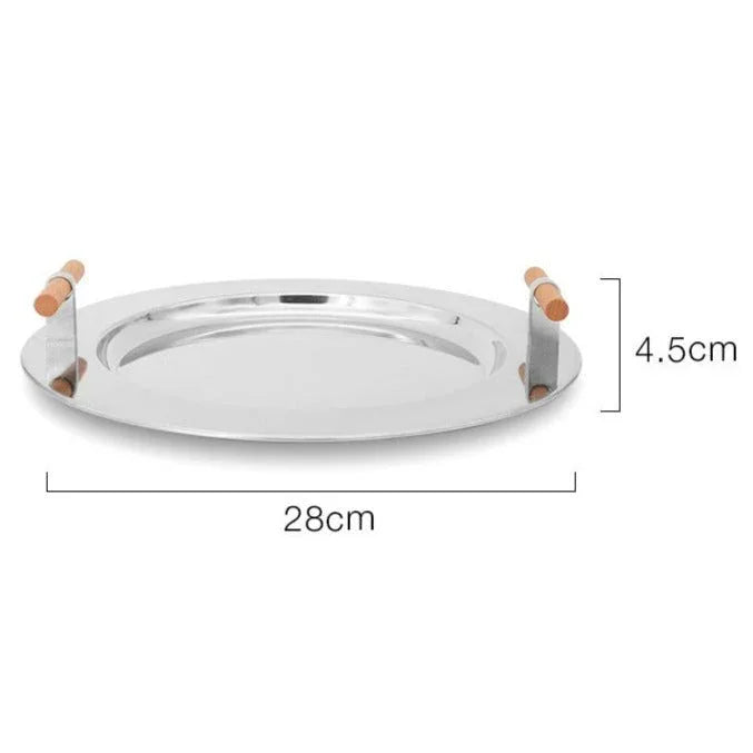 Telreda Steel Serving Tray
