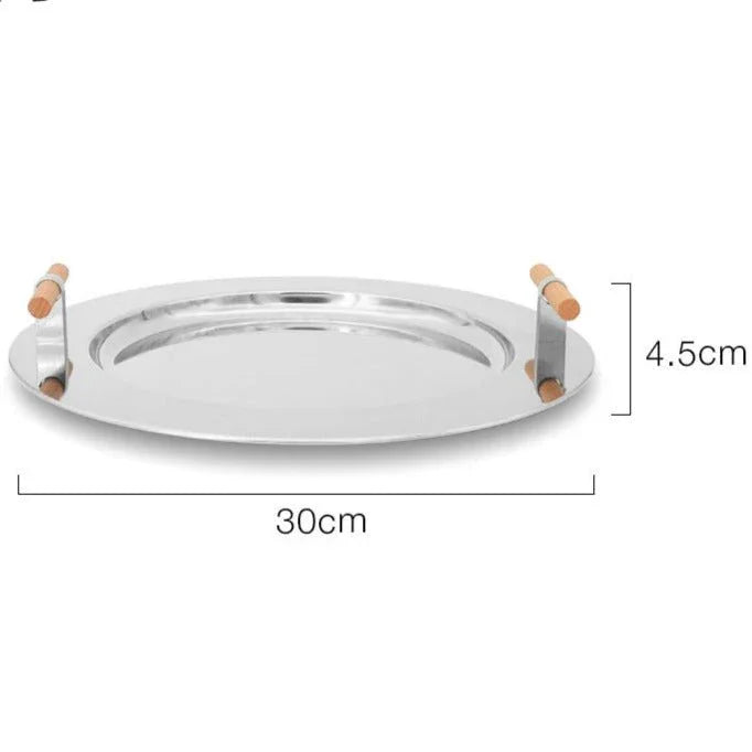 Telreda Steel Serving Tray