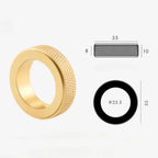 Teltisa Knurled Jorseda Cabinet Knobs
