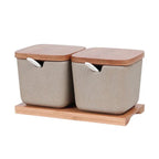 Tordona Ceramic Seasoning Jar Set