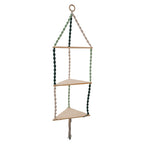 Triangular Macrame Hanging Shelf | TheKanta
