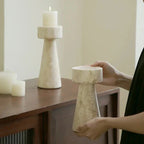 Ulnara Stone Candle Holder
