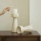 Ulnara Stone Candle Holder