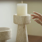 Ulnara Stone Candle Holder