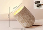 Ulselta Travertine Table Lamp