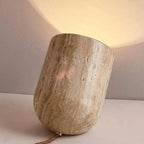 Ulselta Travertine Table Lamp