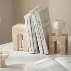 Urella Travertine Linlesa Bookend