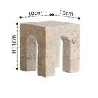 Urella Travertine Linlesa Bookend