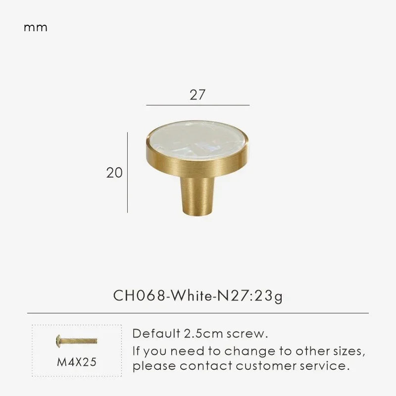 Urtara Brass Knobs
