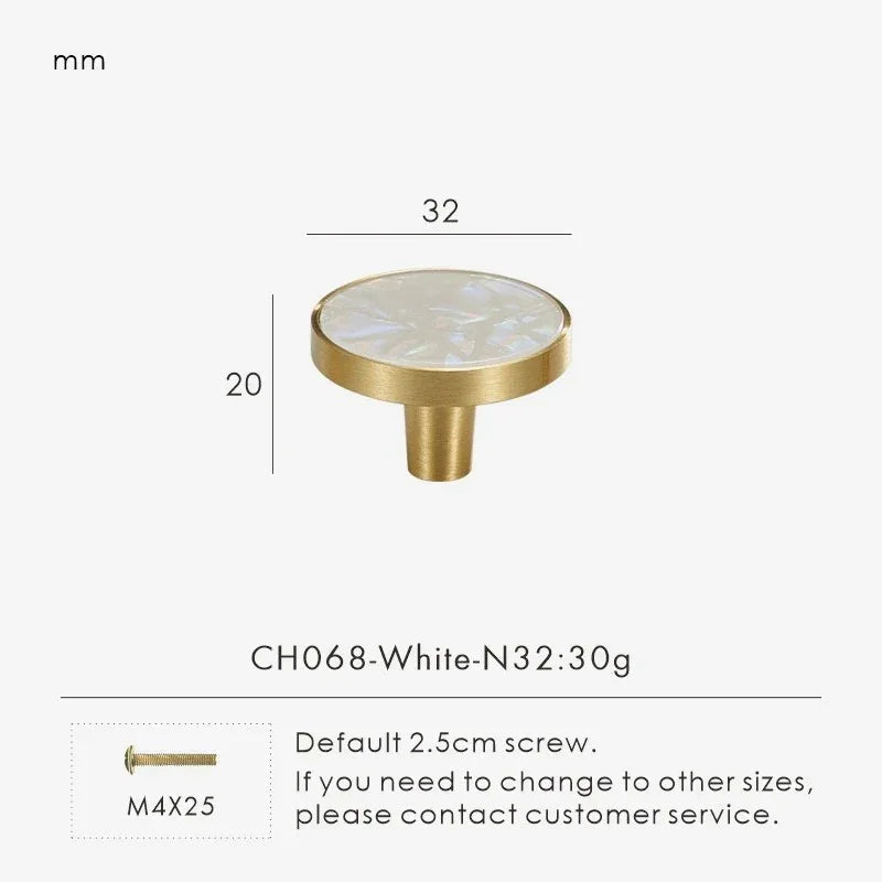 Urtara Brass Knobs
