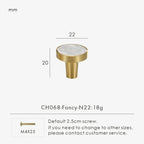 Urtara Brass Knobs