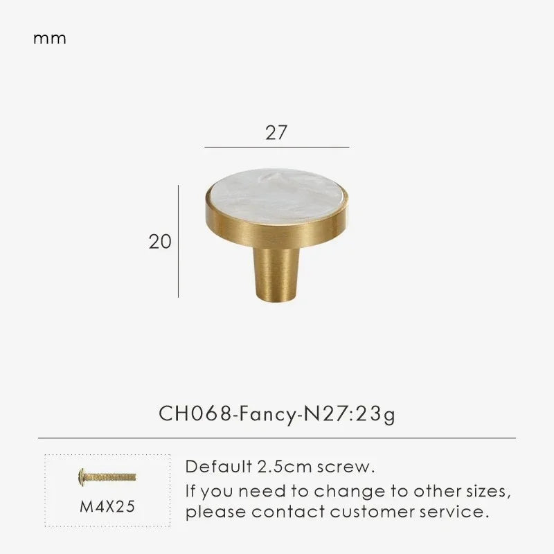 Urtara Brass Knobs