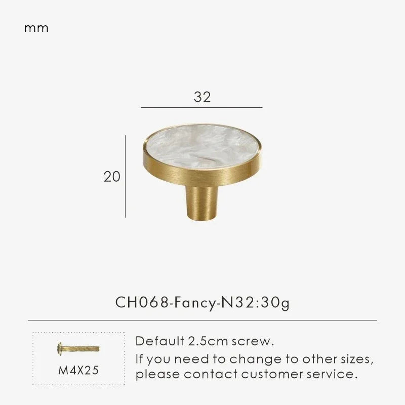 Urtara Brass Knobs