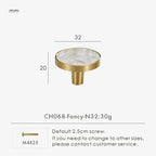 Urtara Brass Knobs