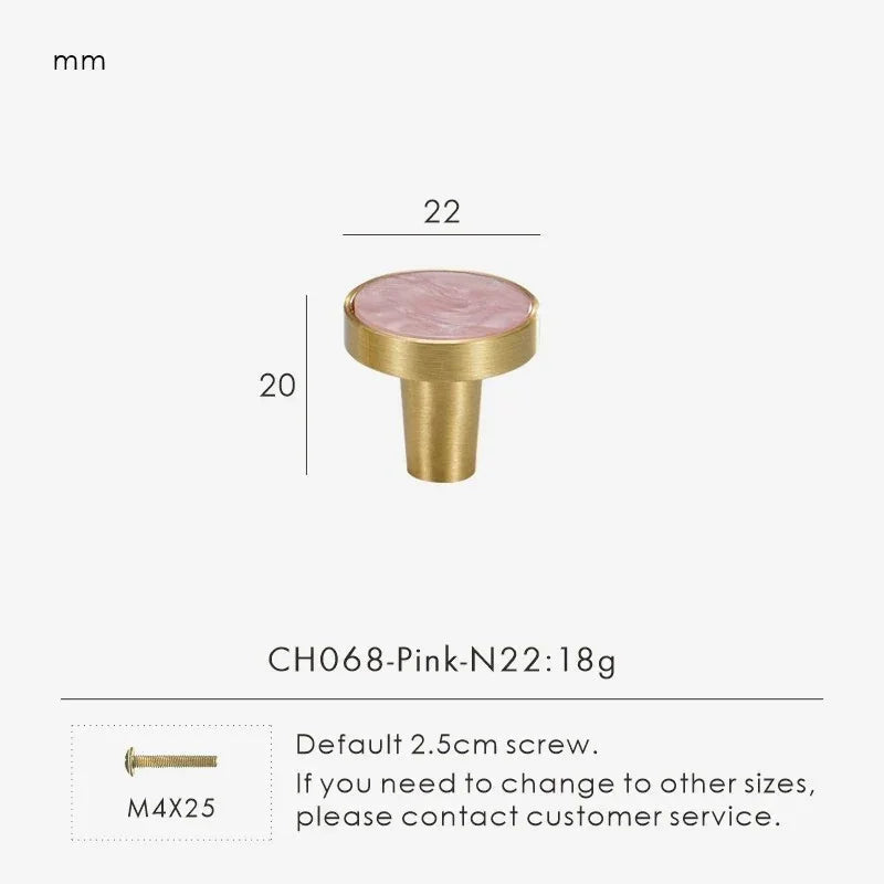 Urtara Brass Knobs