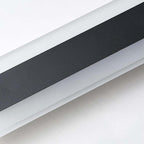 Urtoda Six-Piece Linear Metal Outdoor Wall Light