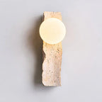 Valstessa Travertine Wall Lamp