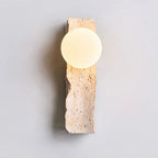 Valstessa Travertine Wall Lamp