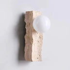Valstessa Travertine Wall Lamp