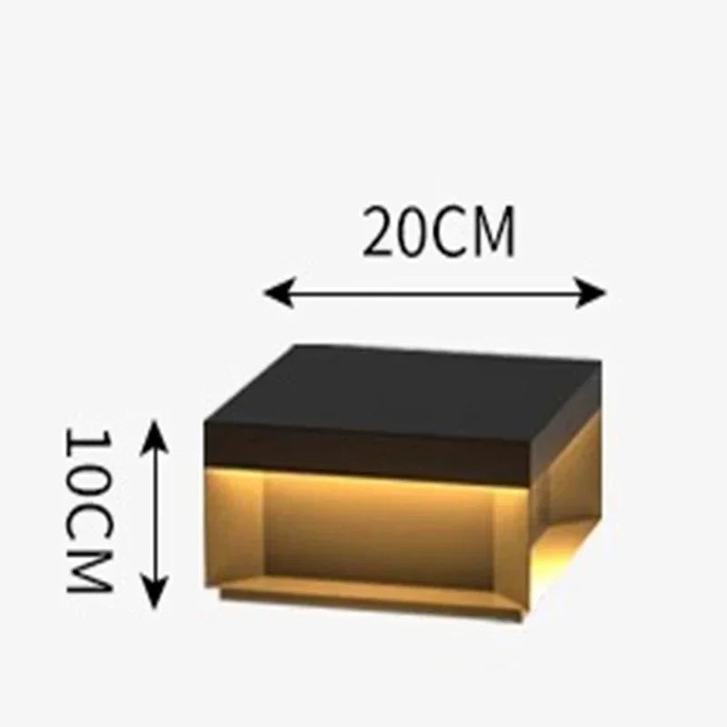Verbelta Solar Pillar Light