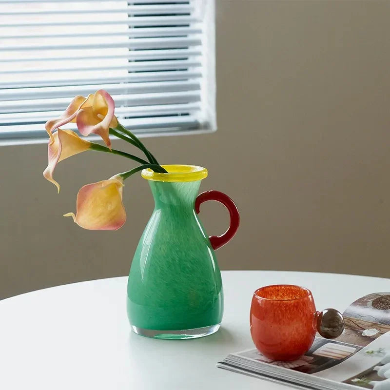 Verdando stained Glass Vase Collection