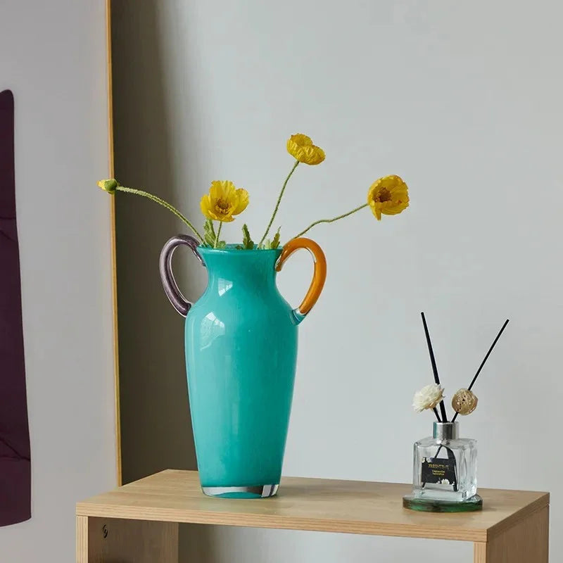 Verdando stained Glass Vase Collection