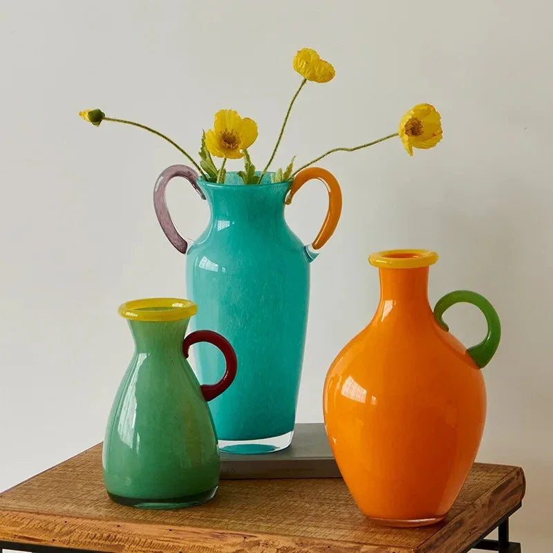 Verdando stained Glass Vase Collection