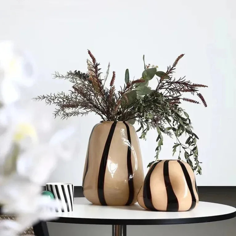 Vermendo Glass Pumpkin Vase