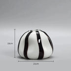 Vermendo Glass Pumpkin Vase