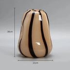 Vermendo Glass Pumpkin Vase