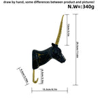 Wall Hook in the Form of a Stylized Unicorn | TheKanta
