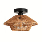 Wall Lamp Woven Natural Fiber Handcrafted | TheKanta