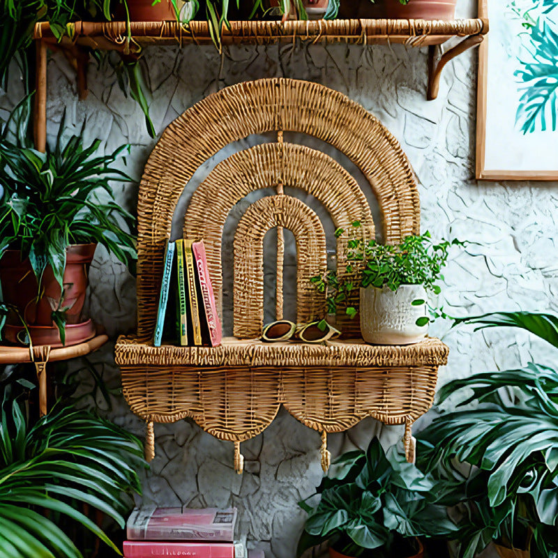 Wall Shelf Woven Natural Fiber | TheKanta