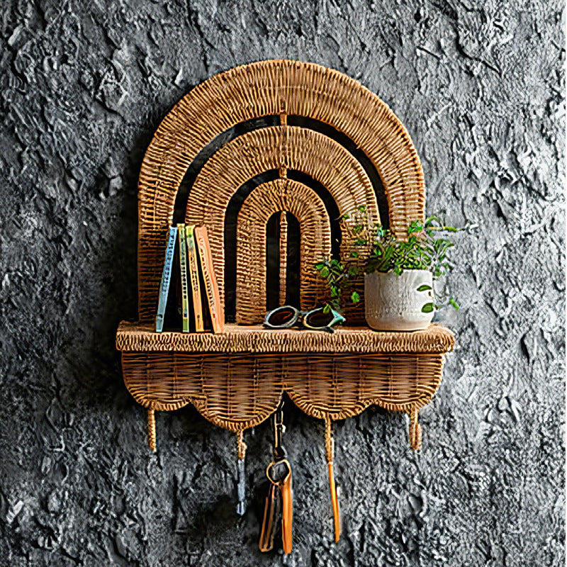 Wall Shelf Woven Natural Fiber | TheKanta
